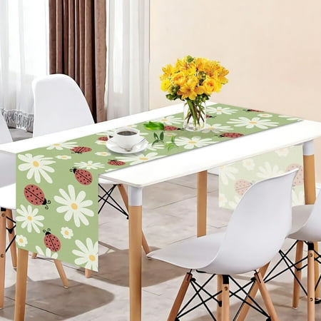 

Christmas Decor Summer Festival Cute Table Flag Decoration Cloth Runners