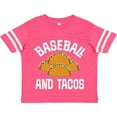 thumbnail image 3 of Inktastic Baseball and Tacos Boys or Girls Toddler T-Shirt, 3 of 5