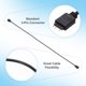 thumbnail image 3 of Uxcell 2 Pcs Cable de Extensión ARGB, 5V 20" 3 Pines 1 a 1 Hembra a Hembra Cable de Alimentación con Conectores Macho de 3 Pines para Ventiladores/LED ARGB de Computadora, Negro, 3 of 5