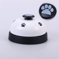 thumbnail image 3 of Pet Dog Potty Training Bells Footprint Pattern Communication Device for Dogs Puppy (White and Black), 3 of 6