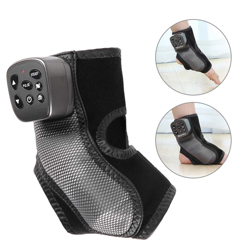 Mgaxyff Qkiss Electric Foot Ankle Massager Vibration Heating Foot Acupuncture Points Massage