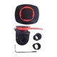 thumbnail image 1 of Soporte para teléfono con espejo de motocicleta 360 giratorio con llave Rojo perfke base de bola, 1 of 9