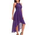 thumbnail image 3 of Glitter Dress Lace Up Dress Sheer Shawls And Wraps For Evening Dresses Formal Dress Plus Size Peasant Dresses Sleeveless Dress Ever Pretty Formal Dresses Swim Dresses For Women Tummy Control, 3 of 3