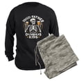 thumbnail image 6 of CafePress - Proud Father Of A Few Dumbass Kids - Men's Long Sleeve Loose Fit Cotton Dark Pajama Set, 6 of 7