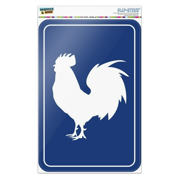 Rooster Cock Men's Bathroom Sign Home Business Office Sign
