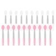 thumbnail image 4 of Shisuyan 20Pcs Pink Lip Brush Applicator for High Color Rendering Makeup Artists, 4 of 8