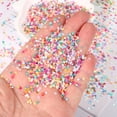 thumbnail image 4 of Uxcell 1.94oz(55g) Confeti de Purpurina en Forma de Estrella, 3mm Purpurina para Manualidades, Confeti Láser para Manualidades, Uñas y Decoración de Fiestas de Bodas y Festivales, Blanco Sólido, 4 of 7