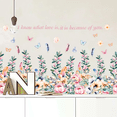 thumbnail image 1 of Vinil Decorativo De Interiores Adherible Flores Mariposas H&Jess Vinil Decorativo, 1 of 2