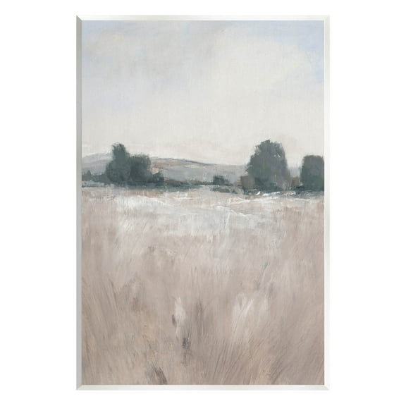Stupell Industries Rural Autumn Grassland Field Nature Painting Unframed Art Print Wall Art, Design by Tim OToole
