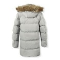 thumbnail image 4 of Victory OUTFITTERS Mens Mid-Length Winter Warm Hooded Parka Jacket With Removable Faux Fur Trim Mens Coat, 4 of 6