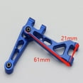 thumbnail image 4 of 1 par de repuestos de brazo oscilante delantero superior para coche RC 1/16 para modificación 16889 SG1601 Azul, 4 of 6