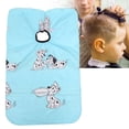 thumbnail image 4 of Delantal de peluquería de dibujos animados para niños, capa bonita para corte de pelo y teñido (azul cielo), 4 of 5