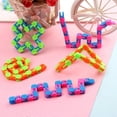 thumbnail image 4 of DIY Wacky Tracks Snake Puzzle Fidget Toys Snap Click Puzzles Figet New Sensory ADHD, 4 of 5