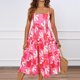 thumbnail image 1 of WILLBEST Vestidos Floreados para Mujer Vestido de Verano con Estampado Floral, Largo Medio, Informal Chica, 1 of 3