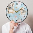 thumbnail image 5 of BZSMCE Wall Clock Acrylic Size：9.5*9.5in/11.9*11.9in 0_3 (74) Design Pattern Clock, 5 of 10