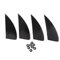 thumbnail image 1 of BEMS-Juego de 4 piezas de timón de cola para Kiteboard de Surf, tabla de olas con timón dividido, 1 of 5