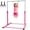 Pink, variant on ZENOVA Gymnastics Bar Tumbling Bar for Kids Ages 3-15 Height Adjustable Gymnastics Equipment