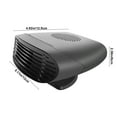 thumbnail image 3 of TIMIFIS Automobile Heater Car Heater Border Defrosting Heater for Car Heaters Other Exterior Accessories, 3 of 6