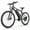 White, variant on Gocio Foldable Electric Bikes Adult 20"x4" Fat Tire Electric Bike, 48V 10.4Ah, 500W Electric Mountain Bike Full Suspension, LCD, Shimano 7 Speed Electric Cruiser Bicycle UL2849 Certified