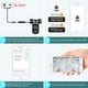thumbnail image 4 of Cámara de seguridad inalámbrica Keepreal WiFi Compatible con iPhone/Android cámara trasera/delantera vista reversa, 4 of 6