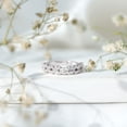 thumbnail image 4 of Rosec Jewels Lab Created Diamond Anniversary Band Ring (EF-VS Quality Certified) - Ready to Gift, 18K White Gold, US 8.50, 4 of 9