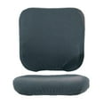 thumbnail image 1 of Funda para silla de ordenador de oficina Sunnimix con Forro suave y Removible Gris, 1 of 8