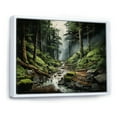thumbnail image 2 of Designart "Shattered Silence in the Storm II" Landscapes Floater Framed Wall Decor, 2 of 7