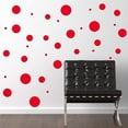 thumbnail image 4 of Premium Multi-Sized Vinyl Decals \u2013 268pcs Easy Peel & Stick Set for Apartments, Nurseries & DIY Home Decor (Red), 4 of 6
