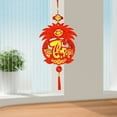 thumbnail image 6 of Chinese New Year Decorations 2025, Vietnamese Chinese Knot Pendant "Daofu" Hanging Ornaments Lunar New Year Decoration Spring Festival Pendants for Home Office Car Tree Decor, 6 of 6
