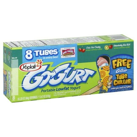 General Mills Yoplait Go-Gurt Yogurt, 8 ea