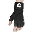 thumbnail image 3 of Harbinger Pro Unisex Wrist Wrap Black Weight lifting Gloves, Extra Large, 3 of 7