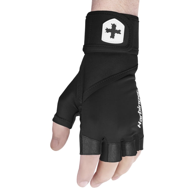 Wrist Wrap Weight Lifting Gloves with Padded Palm photo 3