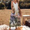 thumbnail image 2 of Easter Bunnies Rabbits Sleeveless Dress for Women Clothing Female Women's Summer Skirt, 2 of 7