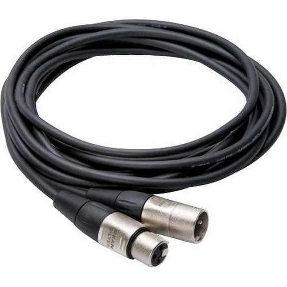 Hosa Technology Hosa HXX-015 REAN XLR3F to XLR3M Pro Balanced Interconnect Cable, 15 feet