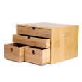 thumbnail image 2 of Tea Organizer 3 Layer Bamboo Tea Storage Box Tray Organizer Chest With Drawer For Home Kitchen, 2 of 8