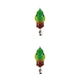thumbnail image 4 of Advancent Señuelo de pescado Cebo artificial 8 cm Cebos depredadores Fino multicolor Profesional Suave Sin rebabas Wobbler Señuelos Verde-rojo Verde rojo 2Conjunto, 4 of 6