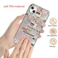 thumbnail image 2 of Retro Newspaper Case Compatible with iPhone 13,Aesthetic Art Design TPU Bumper Bumper Cover Case, 2 of 5