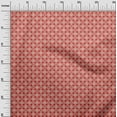 thumbnail image 3 of oneOone Cotton Jersey Red Fabric Geometric Tile Fabric For Sewing Printed Craft Fabric By The Yard 58 Inch Wide, 3 of 4