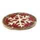 thumbnail image 3 of Falda de árbol de Navidad roja bordada de Papá Noel con ribete blanco de felpa para decoración de vacaciones de Navidad 90cm, 3 of 5