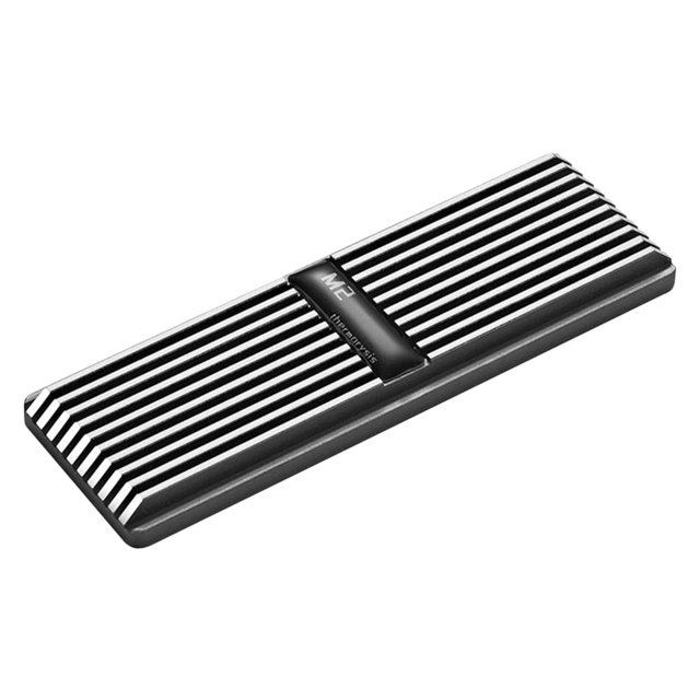 SSD Heatsink Radiator Cooler M.2 2280 NVME Heat Dissipation Pads (Grey)