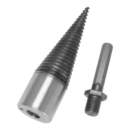 

32mm Square Handle Screw Splitting Cone Twist Firewood Drill Bit Wood Splitter U Anti-Skid Thread