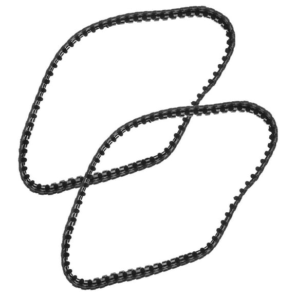 MIPCASE 2pcs Rubber Tank Tracks Easy Installation for and Toy Vehicles on Various Terrains