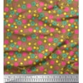 thumbnail image 1 of Soimoi Cotton Voile Fabric Circle,Dot & Triangle Geometric Print Sewing Fabric Yard 56 Inch Wide, 1 of 1