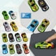 thumbnail image 2 of Coche de aleación Graffiti Pull Back - Sin batería, diseño mini acrobático, bordes seguros - para el juego de los niños y el vínculo entre padres e hijos, 2 of 8