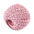 thumbnail image 1 of Thread Cotton Sewing Rope Twist Color Sewing Cord DIY Handicraft Woven String Knitting Supplies, Pink and White, 1 of 9