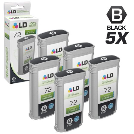 LD Products Remanufactured Replacements for 72/C9403A High Yield Matte Black Cartridge 5-Pack