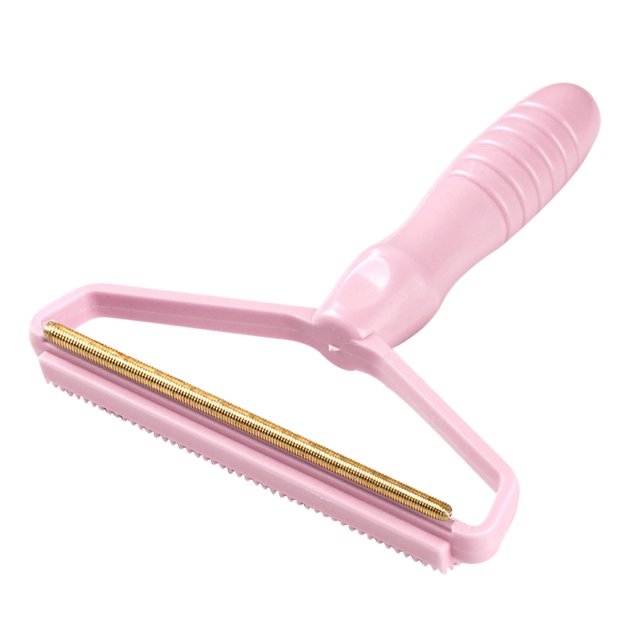 Bewildely Eliminador de pelusas para ropa, elimina el pelo de mascotas, eliminación de ropa para perros y gatos, afeitadora, cepillo de tela, rodillo de Suministros de limpieza para el hogar Rosado Bewildely HA002573-02