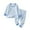 C-Sky Blue, variant on Ulitacool Outfits For Boy Long Sleeve Pajama Cartoon Print For Toddlers And Sleepwear Two Piece Homewear For Children Cozy Nightwear Outfit Sweet Wear Blue 18-24 Months