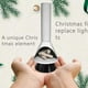 thumbnail image 3 of Mini Luminous Fireplace Figurine Christmas Fireplace Lamp Xmas Decoration, 3 of 5