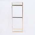 thumbnail image 3 of Soporte de Suspensión de Joyería Plegable de Doble Pantalla para Exhibición de Collares de Pendientes Salvador  Estante de exhibición de la joyería, 3 of 8